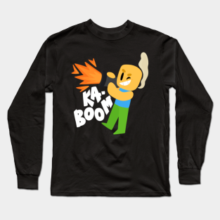 Roblox Noob Oof Long Sleeve T Shirts Teepublic