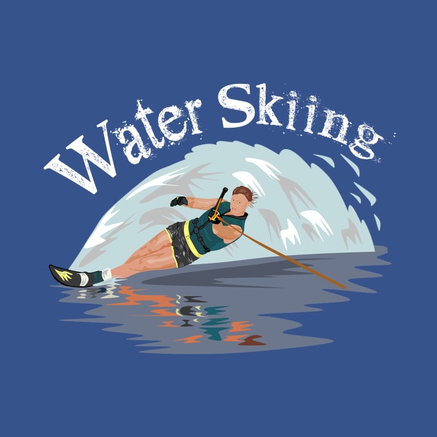 Water Skiing for waterskiers by artsytee