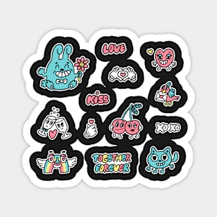 Love Sticker Pack Magnet