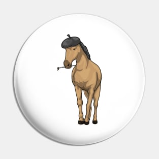 Horse Painter Paint brush Pin