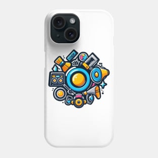 Audio and stereo sound Phone Case