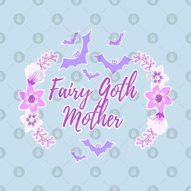 Pastel Bats Fairy Goth Mother by Witchy Ways