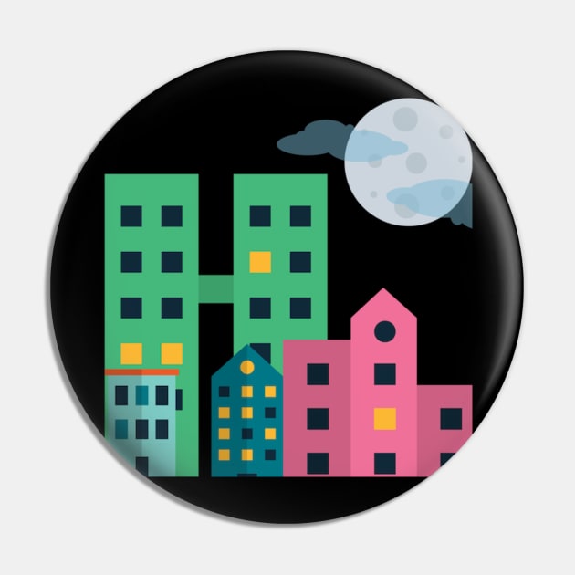 Night Metropolis Pin by Denvertrooper