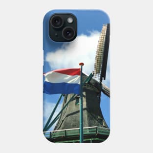 Dutch Windmill and Flag Phone Case