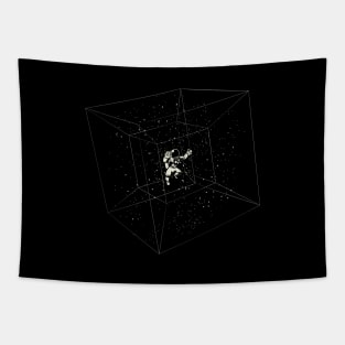 Gravity Tesseract Interstellar by Tobe Fonseca Tapestry