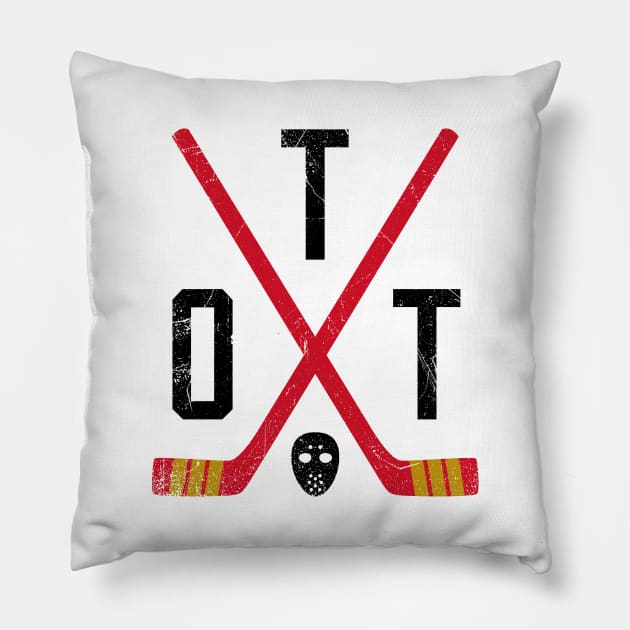 OTT Retro Sticks - White Pillow by KFig21