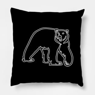 Polar Bear - Simple Version Pillow