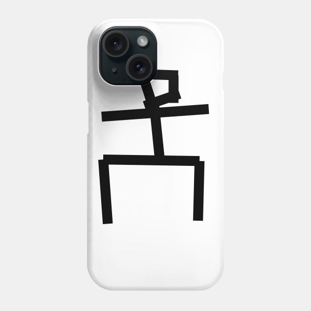 stickman Phone Case by Nikokosmos