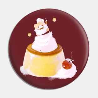 Hamster Pudding Pin