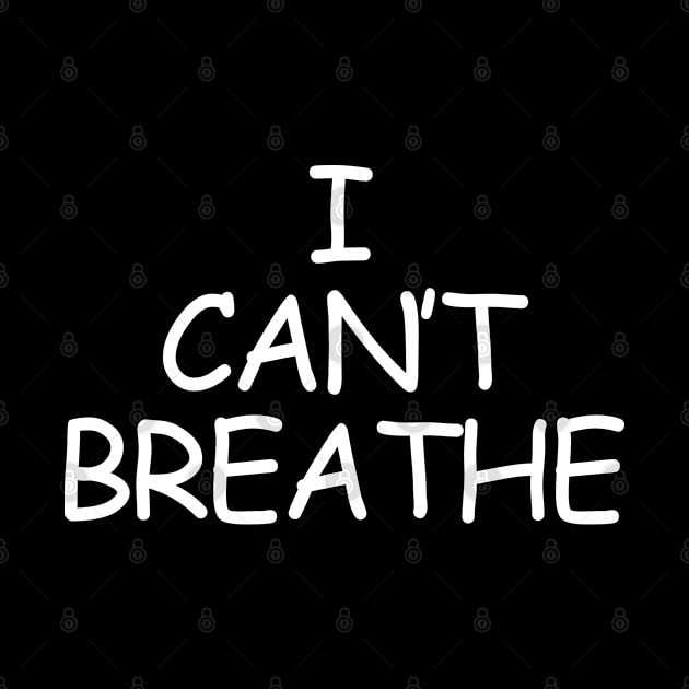 I Can't Breathe, Black Lives Matter, Black Power, Black Pride by UrbanLifeApparel