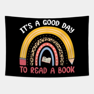 Its Good Day To Read Book  Library Reading Tapestry