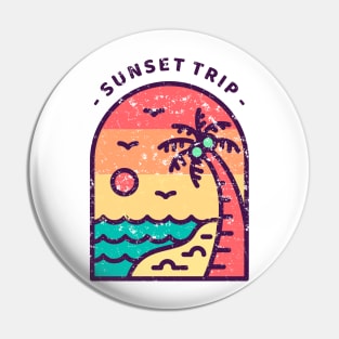 Sunset Trip Pin