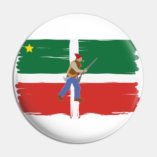 drapeau des patriotes Pin