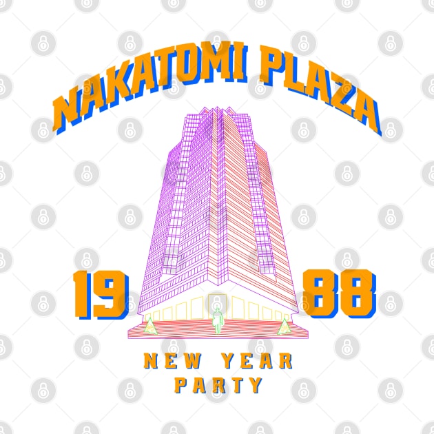 Nakatomi Plaza New Year Party by Lunaaart