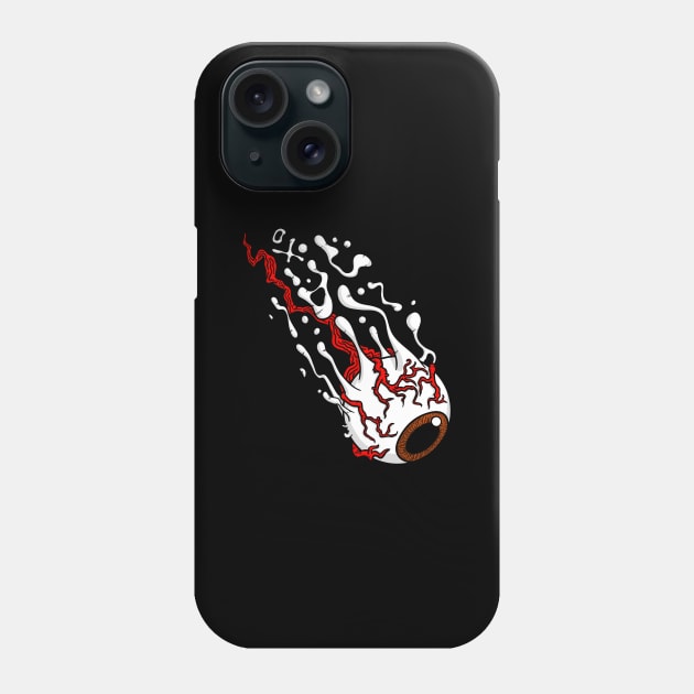 Melting Eyeball Phone Case by OxCreative