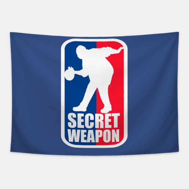 NBA Parody Logo Stanley The Office Basketball Player Tapestry by Bigfinz