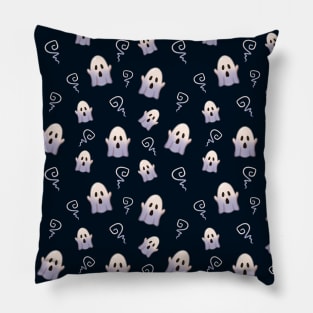 Boo! Ghost - Halloween Pattern Pillow