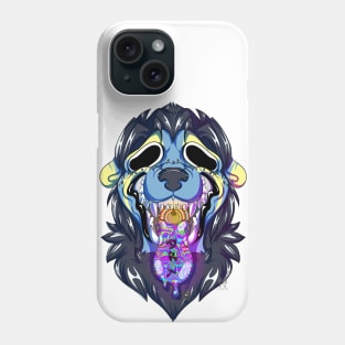 Psychedelic art tongue Phone Case