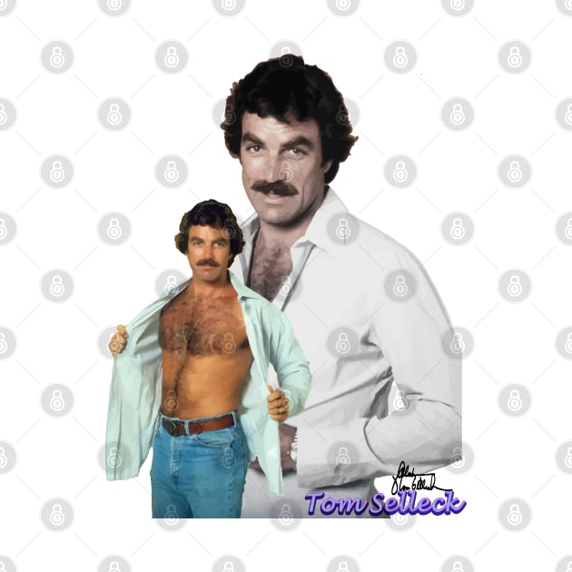 tom selleck 80's by HocheolRyu