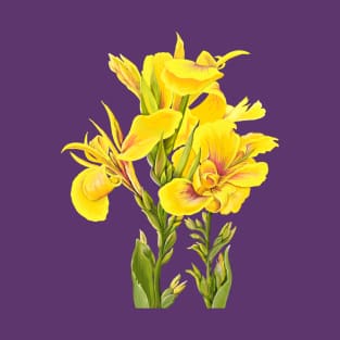 Yellow Canna Lilies T-Shirt