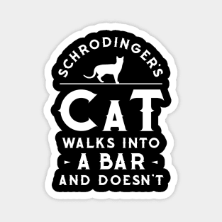 Schrodingers cat Magnet