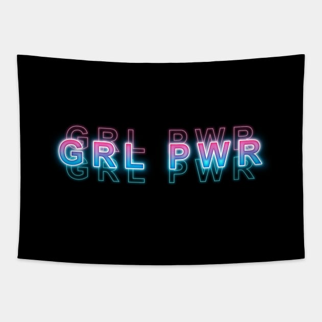 GRL PWR Tapestry by Sanzida Design