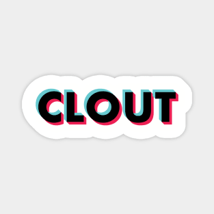 Clout Glitch Black Magnet