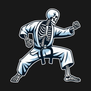 karatedo skeleton T-Shirt