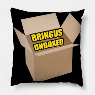 Bringus Unboxed Dark Background Pillow