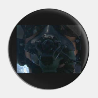 RAF pilot oxygen mask Pin