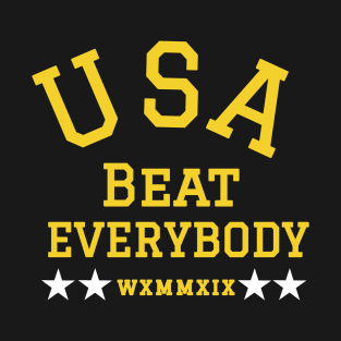 USA Beat Everybody Soccer T-Shirt