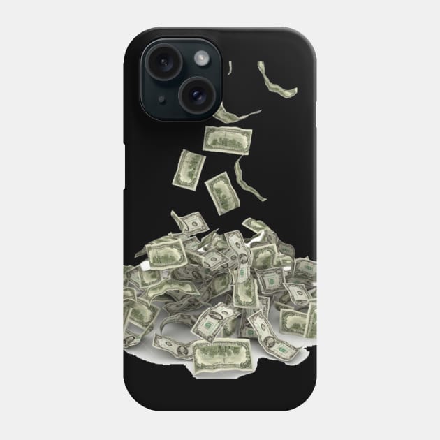 Money T-Shirt Phone Case by TotaSaid