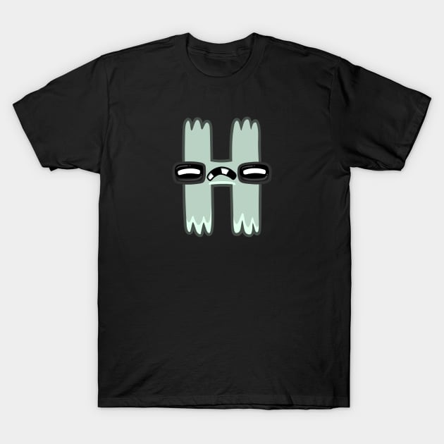 H, Alphabet Lore - Alphabet - T-Shirt