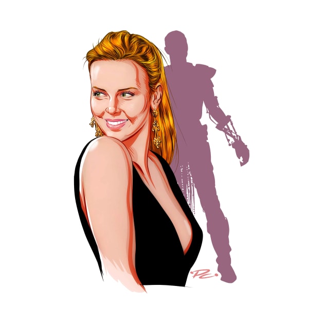 Charlize Theron - An illustration by Paul Cemmick by PLAYDIGITAL2020