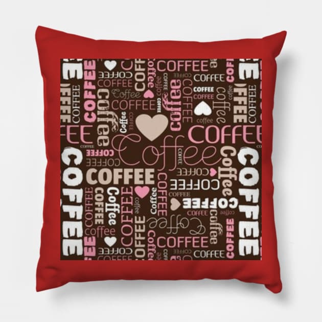 Coffee lovers hipster Pillow by RubyCollection