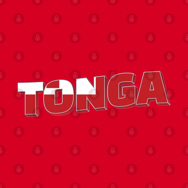 Tonga vintage style retro souvenir by DesignerPropo