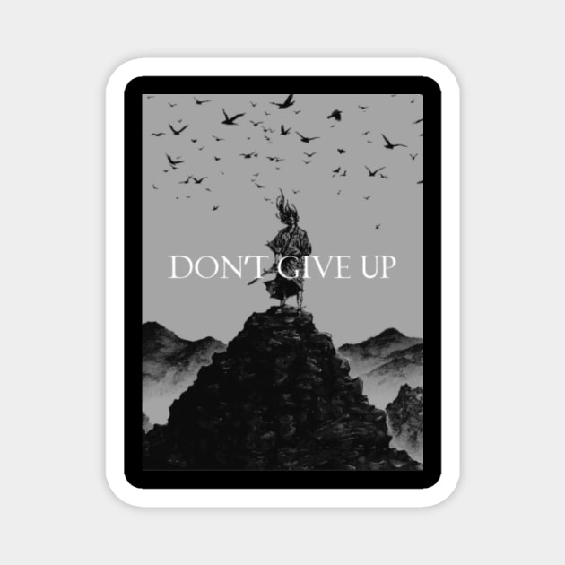 Don't Give Up Magnet by Fit-Flex