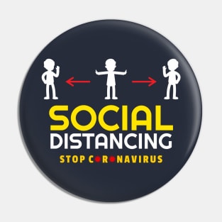 Social distancing Pin