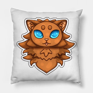 Chocolate cat Pillow