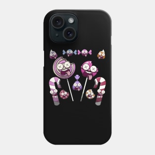 Zombie Colorful Hard Candy Phone Case