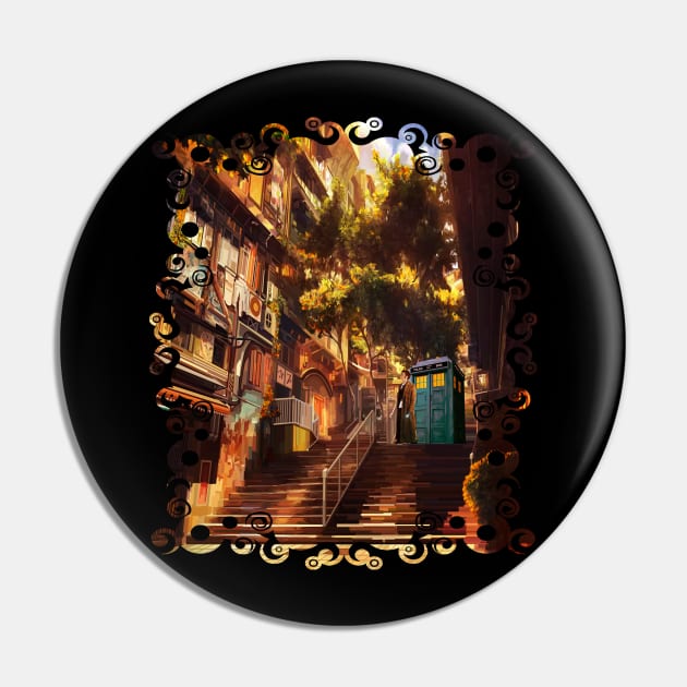 The Doctor lost in china town Pin by Dezigner007