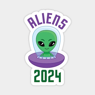 Aliens 2024 Magnet