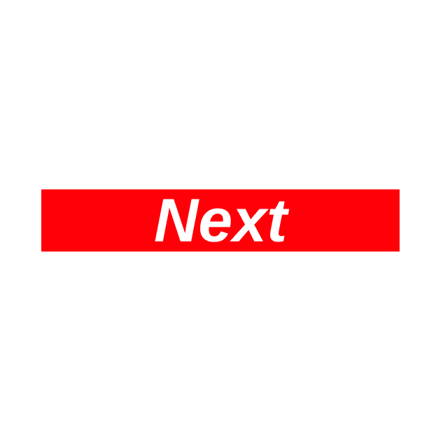 Next // Red Box Logo by FlexxxApparel