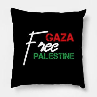 Free Gaza Free Palestine - Palestinian Lives Matter Pillow