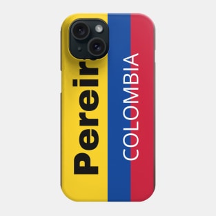 Pereira City in Colombian Flag Phone Case