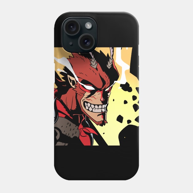 Raging Monkey King Phone Case by 	 FatharaniYasmin