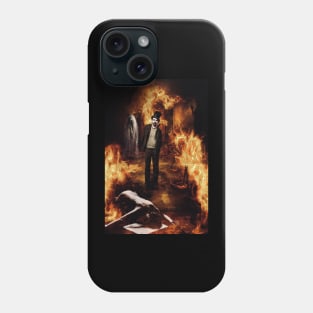 "Another day in Hades" from Kit Ludlow's "Orpheus: Lotus of the Outis" Phone Case