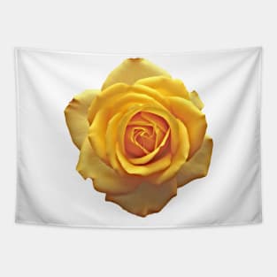 Yellow Rose Flower Graphic Art Print Tapestry