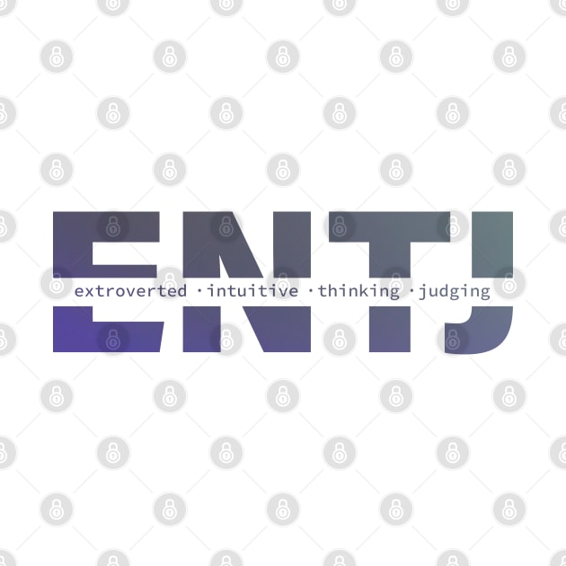 ENTJ Personality by Inspirit Designs