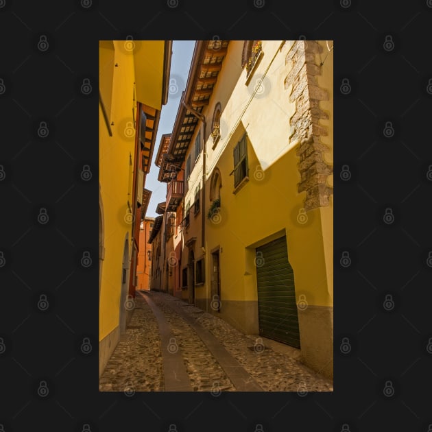 Street in Cividale del Friuli, Italy by jojobob